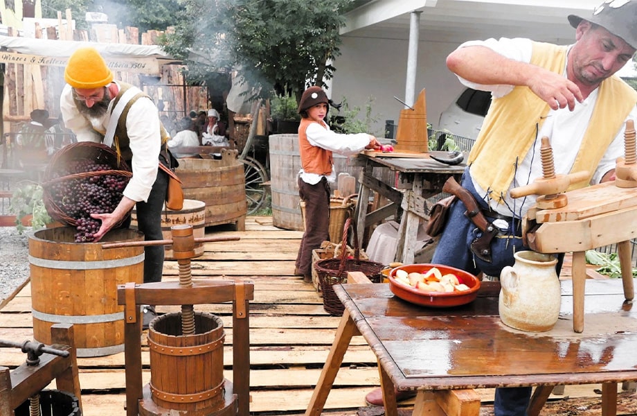 Peter-und-Paul-Gruppe Wengerter und Kelterer